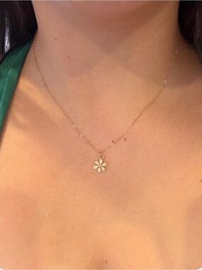 Amanda Deer Opal Daisy Necklace